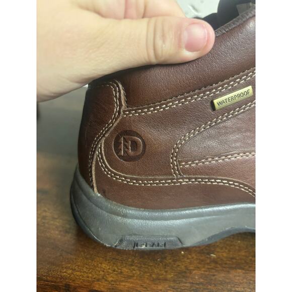 Dunham Brown WaterProof Hiking Boots Ankle Height Mens us 9 outdoors Trails Lace main image 6